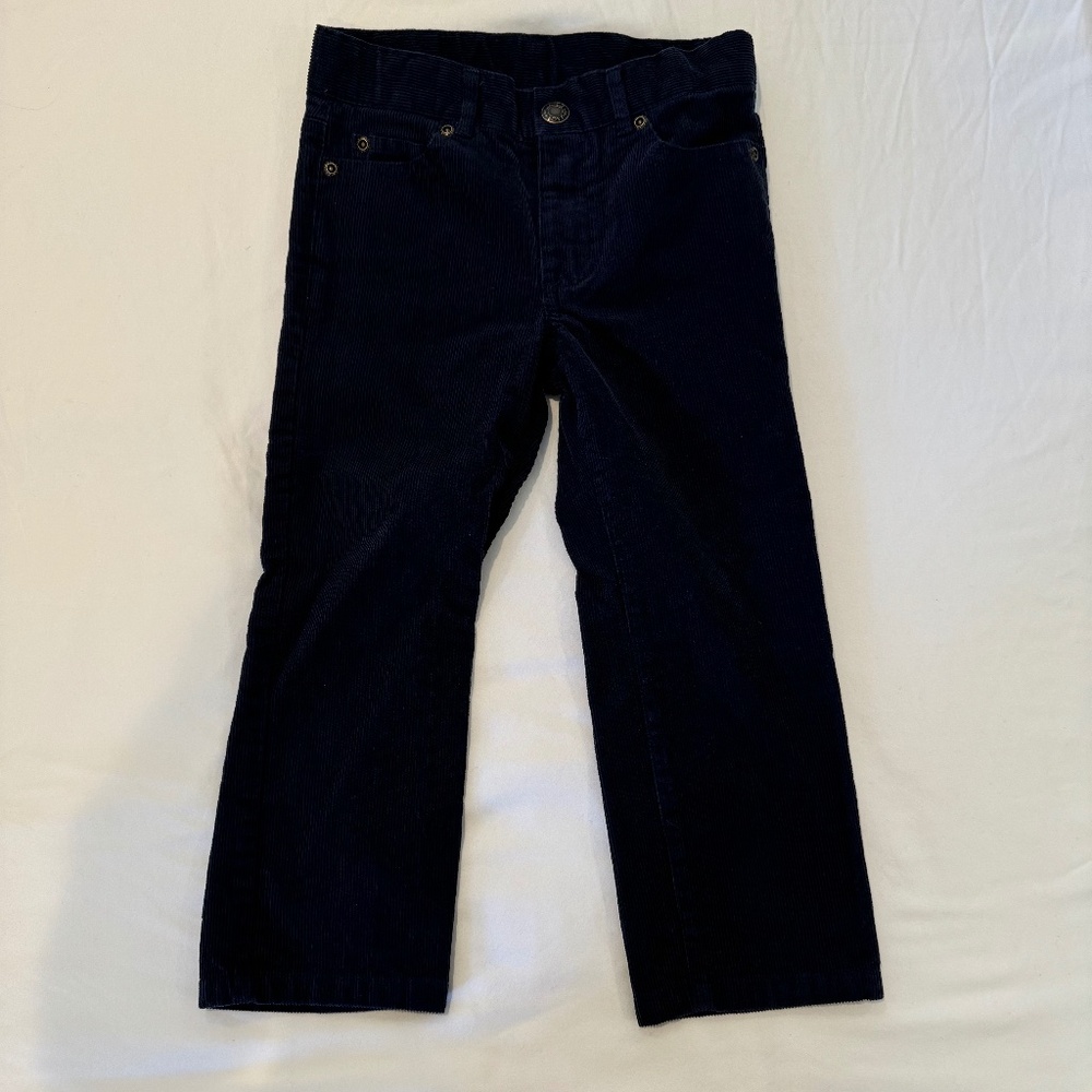 Janie and Jack navy blue corduroy 3t pants
